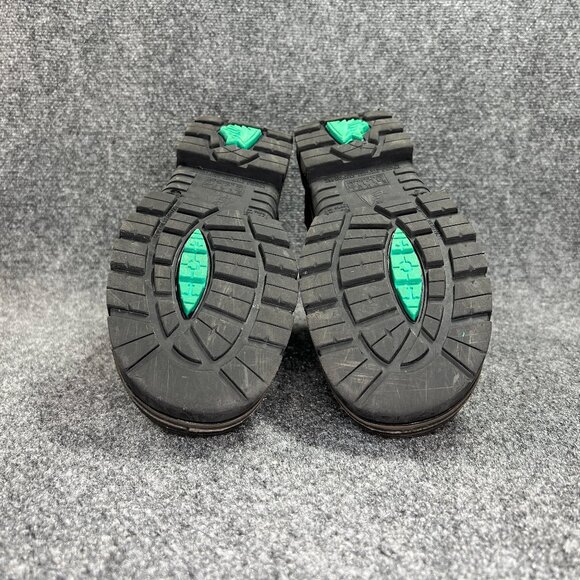 Steel Blue Argyle Met Bump 6" Waterproof MG Steel Toe Side Zipper Work Boots - Picture 12 of 15